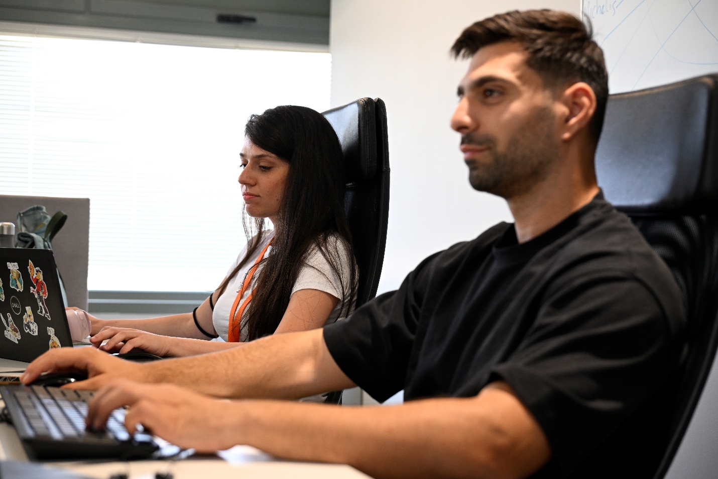The Upstream team at work